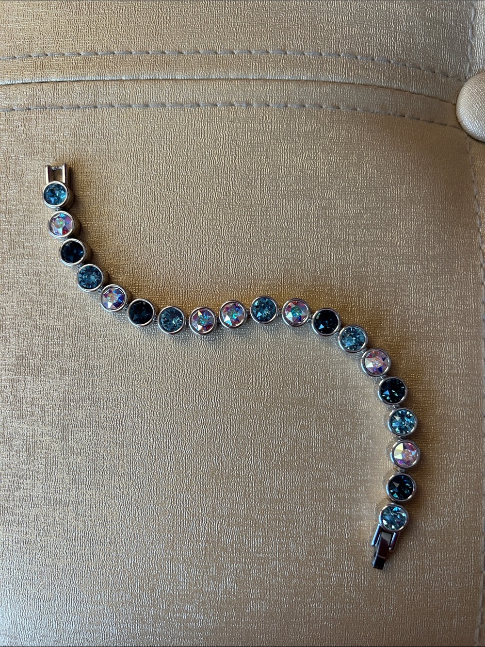 Touchstone Crystal by Swarovski ice bracelet Sky